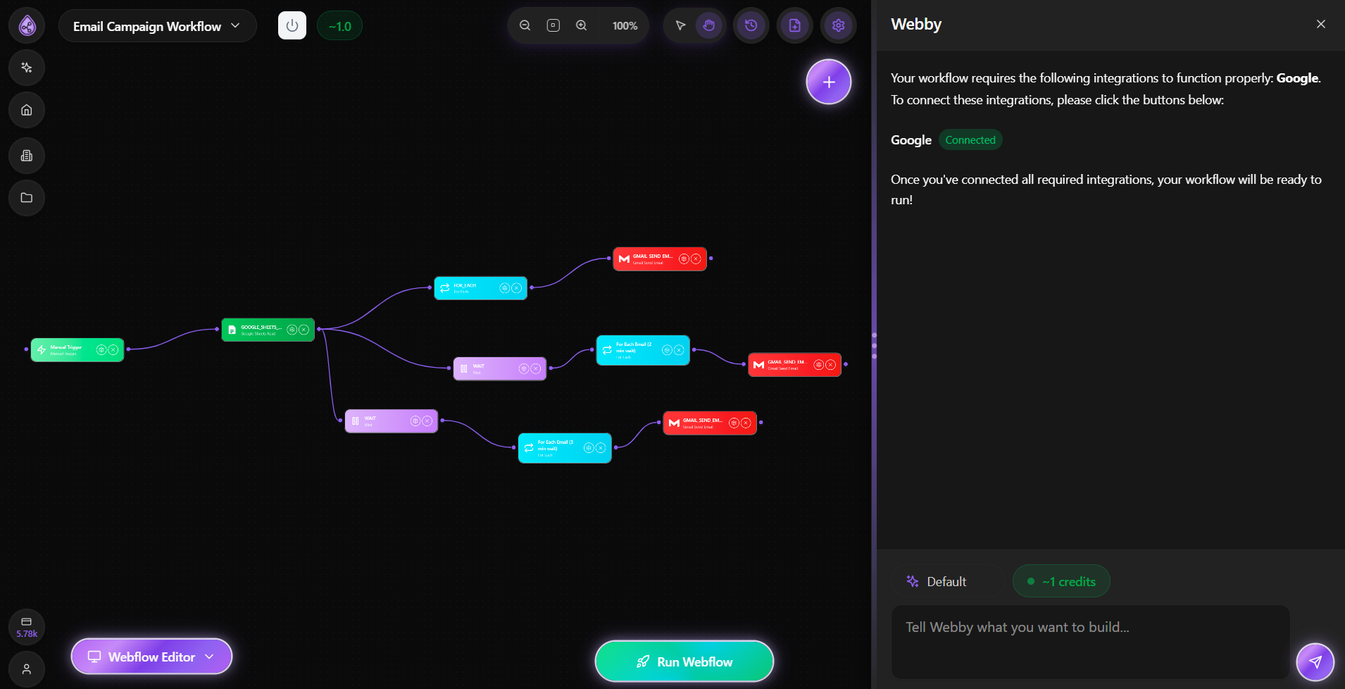 Flowdrop Visual Workflow Builder - Drag and drop interface for creating AI-powered automation workflows